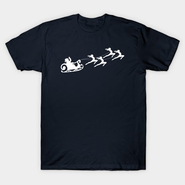 Gymnast Sleigh T-Shirt by Flipflytumble